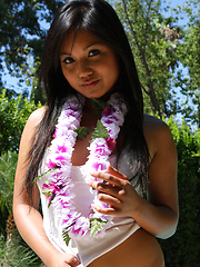 Katsuni plays while filming Lana in this hardcore threesome