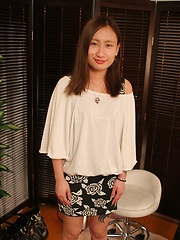 Lovely japanese girl gets massaged