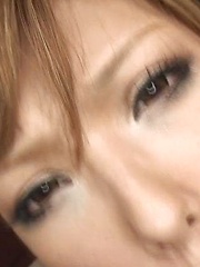 Aya Asian nurse gets cum in mouth from sucking strong joystick